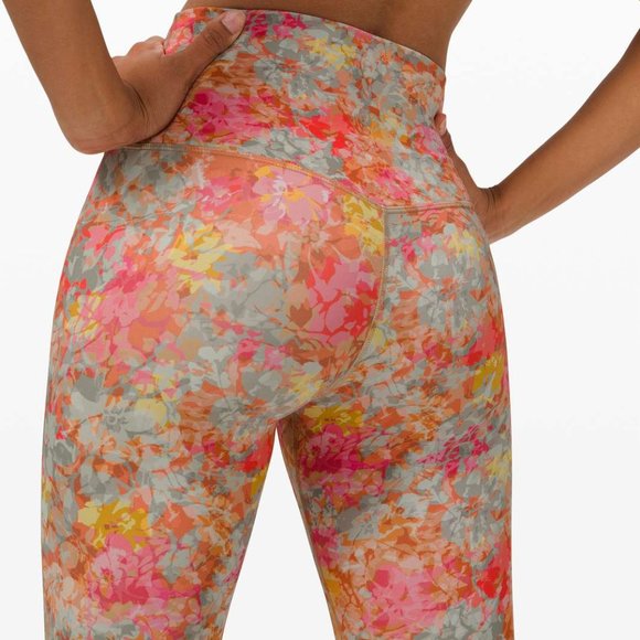 NWOT Lululemon Align High-Rise Pant Leggings 28" - Inflorescence Multi -8 - Picture 3 of 6